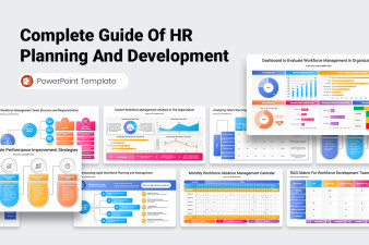 Complete Guide Of HR Planning And Development PowerPoint Template
